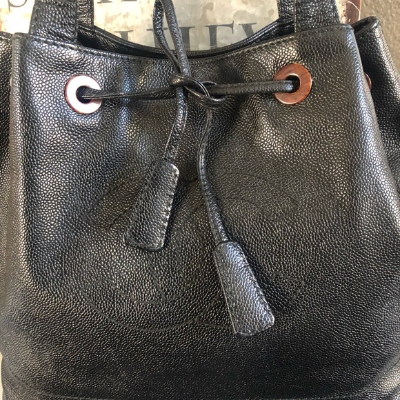 Chanel 2002 Drawstring Tote - Picture 5 of 15